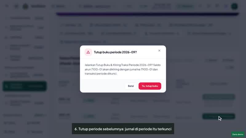 Cuplikan video tutorial Sawitara Finance · Akuntansi & GL